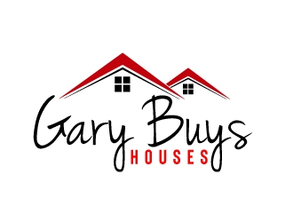 Gary Buys Houses (email is garybuyshousesar.com)  logo design by AamirKhan