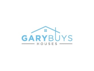 Gary Buys Houses (email is garybuyshousesar.com)  logo design by CreativeKiller