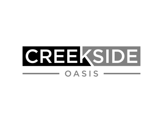 Creekside Oasis logo design by p0peye