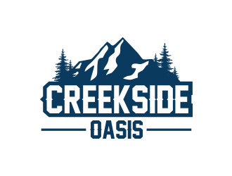 Creekside Oasis logo design by Girly
