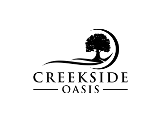 Creekside Oasis logo design by checx