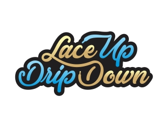 Lace Up Drip Down logo design by rokenrol
