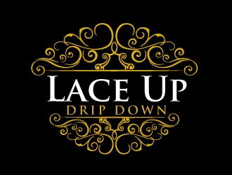 Lace Up Drip Down logo design by AamirKhan