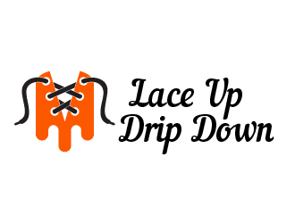 Lace Up Drip Down logo design by justin_ezra