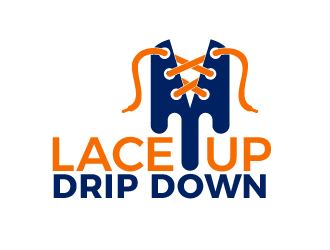 Lace Up Drip Down logo design by justin_ezra