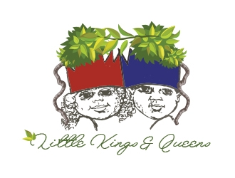 Little Kings  & Queens Fun Place logo design by heba