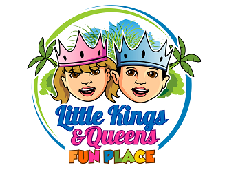Little Kings  & Queens Fun Place logo design by haze