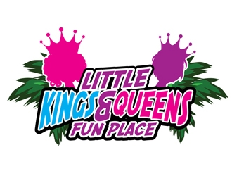 Little Kings  & Queens Fun Place logo design by creativemind01