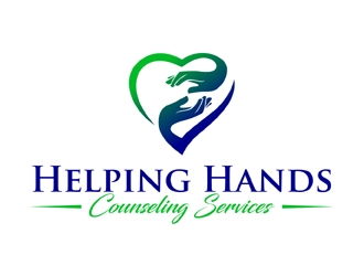 Helping Hands Counseling Services logo design by MAXR