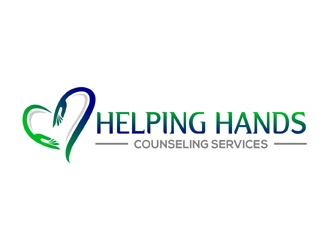 Helping Hands Counseling Services logo design by MAXR
