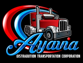 Ayavia Distrabution Transportation Corporation  logo design by Suvendu
