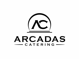 Arcadas Catering  logo design by scolessi