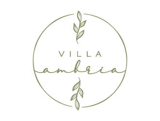 VILLA AMBRIA logo design by Ultimatum
