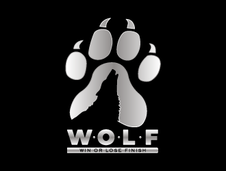 W.O.L.F. (Win or Lose Finish) logo design by Ultimatum