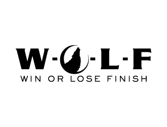 W.O.L.F. (Win or Lose Finish) logo design by Ultimatum