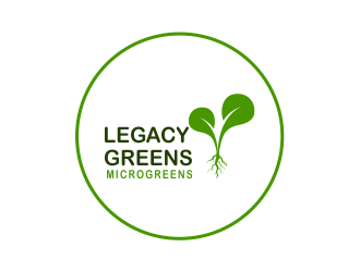 Legacy Greens logo design by Girly