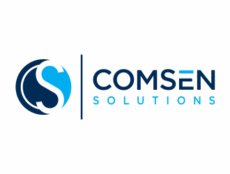 ComSen Solutions logo design by santrie