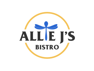 Allie Js Bistro logo design by Gravity