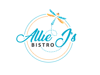 Allie Js Bistro logo design by ProfessionalRoy