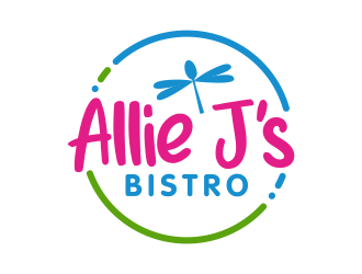 Allie Js Bistro logo design by ingepro