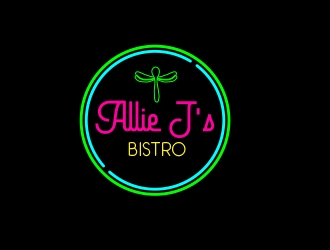 Allie Js Bistro logo design by avatar