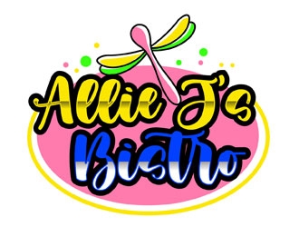 Allie Js Bistro logo design by LogoInvent