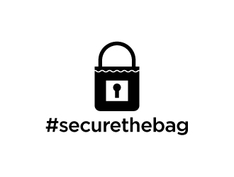 Hashtag Secure the Bag logo design by iamjason