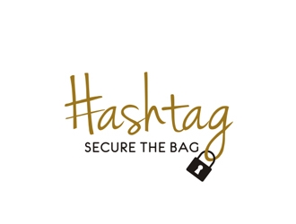 Hashtag Secure the Bag logo design by Abril
