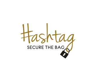 Hashtag Secure the Bag logo design by Abril