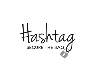 Hashtag Secure the Bag logo design by Abril