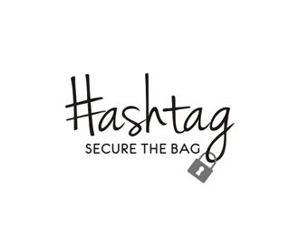 Hashtag Secure the Bag logo design by Abril