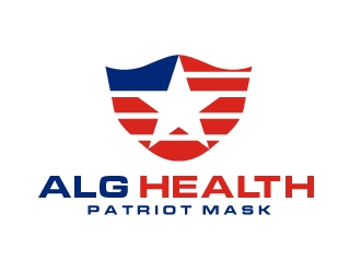 ALG Health or Patriot Mask logo design by nexgen