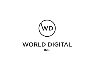 World Digital Inc. logo design by clayjensen