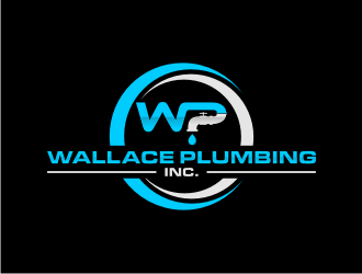 Wallace Plumbing Inc. logo design by Gravity