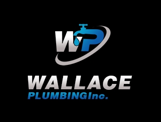 Wallace Plumbing Inc. logo design by bougalla005