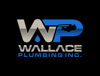 Wallace Plumbing Inc. logo design by aflah