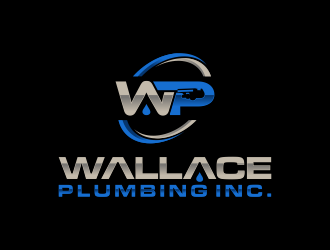 Wallace Plumbing Inc. logo design by aflah