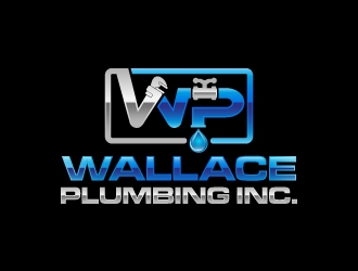 Wallace Plumbing Inc. logo design by zinnia