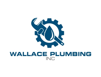 Wallace Plumbing Inc. logo design by mckris