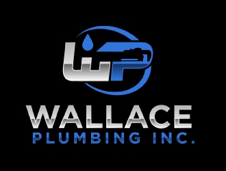 Wallace Plumbing Inc. logo design by AamirKhan