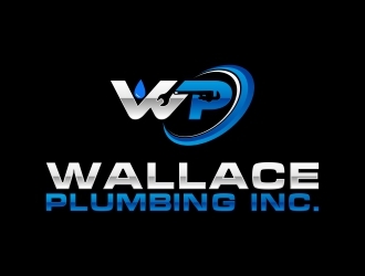 Wallace Plumbing Inc. logo design by rizuki
