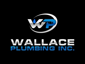 Wallace Plumbing Inc. logo design by rizuki