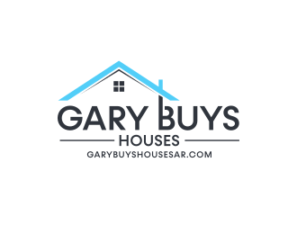 Gary Buys Houses (email is garybuyshousesar.com)  logo design by thegoldensmaug