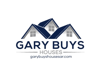 Gary Buys Houses (email is garybuyshousesar.com)  logo design by karjen