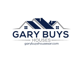 Gary Buys Houses (email is garybuyshousesar.com)  logo design by karjen