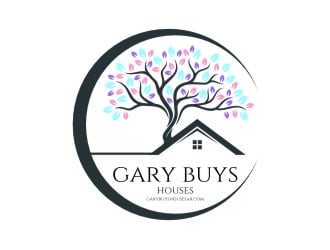 Gary Buys Houses (email is garybuyshousesar.com)  logo design by jetzu