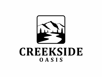 Creekside Oasis logo design by Mardhi