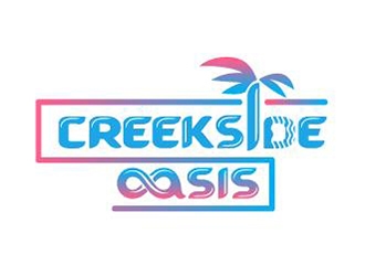 Creekside Oasis logo design by er9e