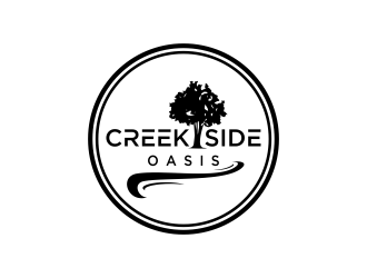 Creekside Oasis logo design by oke2angconcept