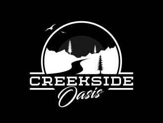 Creekside Oasis logo design by ekitessar